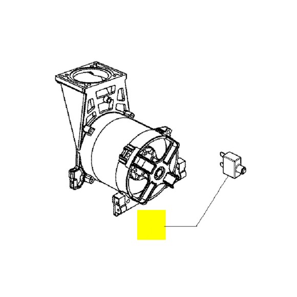 Вимикач (запобіжник), 6A (Basic250-24|50) Metabo (343411820)