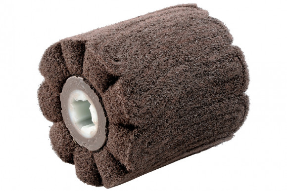 Хвиляста повстяна шліфувальна насадка Metabo 105х100, Р 180 (623567000)