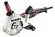 Кутова машина для різання бетону Metabo TEPB 19-180 RT CED (600433500)