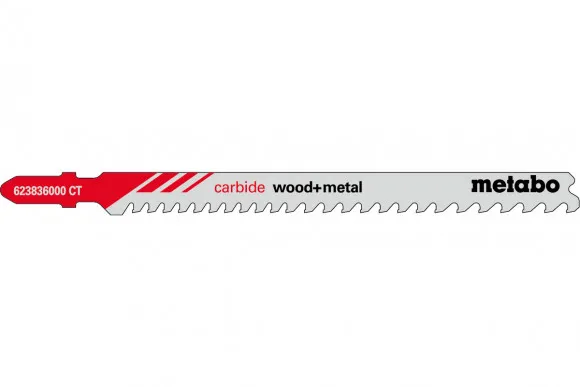 Лобзикове полотно для дерева та металу CARBIDE, T 367 XHM, 3 шт (623836000)
