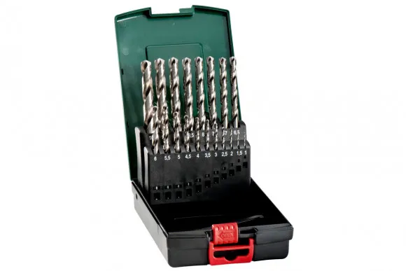 Набір свердл Metabo HSS-G, 19 шт. (627097000)