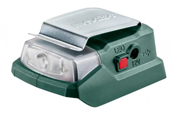 Акумуляторний адаптер живлення-ліхтар Metabo PowerMaxx PA 12 LED-USB (600298000)