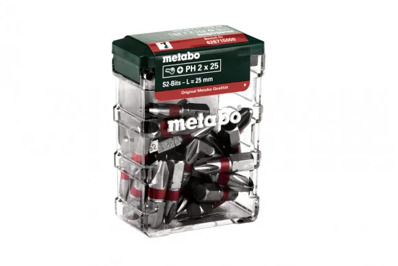 Набір насадок Metabo PH2, SP, 25 ПРЕДМ. (626715000)