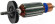 Якір для дриля Metabo SB760/SBE760/для перфоратора Metabo BHE2442/BHE2444/KHE2442/KHE2444 (310010660)