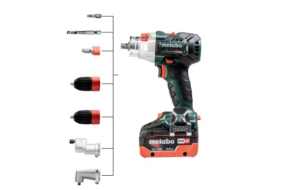 Акумуляторний шурупокрут-різьбонарізчик Metabo Metabo GB 18 LTX BL Q I 2х5.5Aг (602362660)