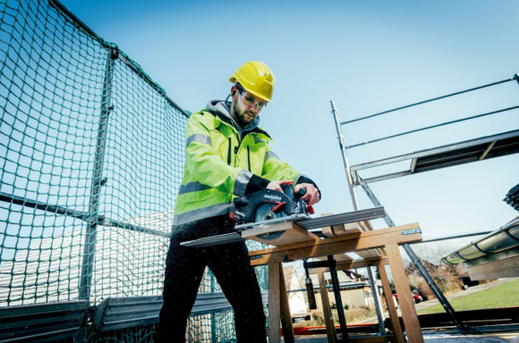 Аккумуляторная дисковая пила Metabo KS 18 LTX 57 BL, 18В, каркас (611857850)