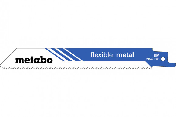 Шабельне полотно Metabo Flexible 150 мм, S 422 ВF, 5 шт (631491000)