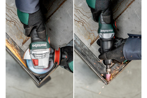 Акумуляторна прямошліфувальна машина Metabo GVB 18 LTX BL 11-28 каркас в кейсі (600826840)