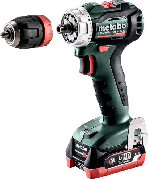 Акумуляторні інструменти в комплекті Metabo Combo Set 2.7.4 (PowerMaxx BS 12BL Quick + PowerMaxx SSD 12BL), 12В (685227000)