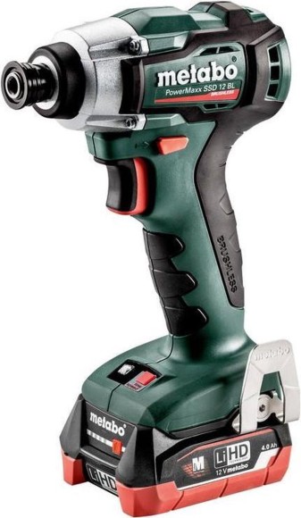 Акумуляторні інструменти в комплекті Metabo Combo Set 2.7.4 (PowerMaxx BS 12BL Quick + PowerMaxx SSD 12BL), 12В (685227000)