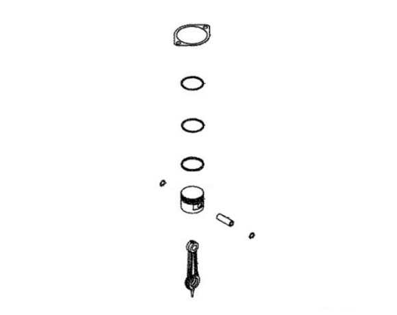 Поршень з шатуном Metabo (316058110)