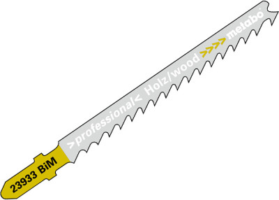 Пильный полотенце для лобзика T144DF 5 шт. BiM74 мм Metabo (623933000)