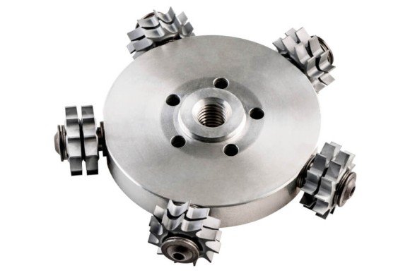 Фрезерна головка з плоскими зубцями, в комплекті Metabo RFEV 19–125 RT (628219000)