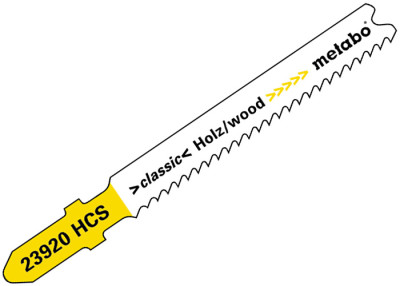 Насадка для лобзика 66 мм/19 мм, 5 шт. Metabo (623920000) Насадка для лобзика 66 мм/19 мм, 5 шт. Metabo (623920000)