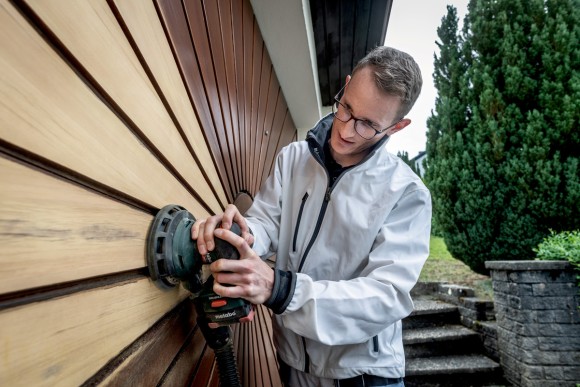 Акумуляторна ексцентрикова шліфувальна машина Metabo SXA 18 LTX 150 BL каркас в METABOXX (600411840)