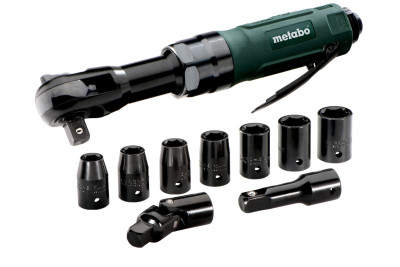 Пневматичний гайковерт з тріскачкою Metabo DRS 68 SET, 1/2" (604119500) Пневматичний гайковерт з тріскачкою Metabo DRS 68 SET, 1/2" (604119500)