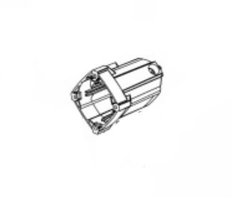 Motor housing compl. Metabo 316056260