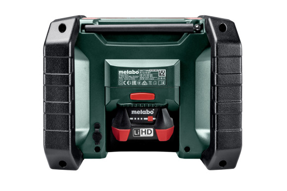 Акумуляторний радіоприймач Metabo R 12-18 DAB + BT (600778850) Акумуляторний радіоприймач Metabo R 12-18 DAB + BT (600778850)