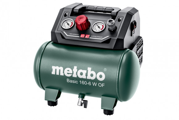 Безмасляний компресор Metabo Basic 160-6 W OF (601501000)