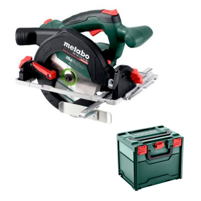Акумуляторна дискова пила Metabo KS 18 LTX 57 BL, 18В, каркас (611857840)
