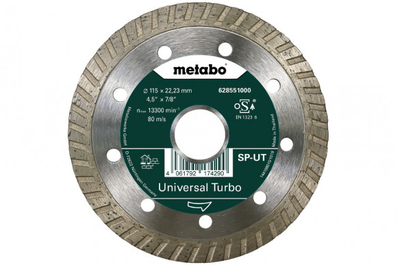 Алмазний відрізний диск Metabo 115x22,23 мм, "SP-UT" (628551000)