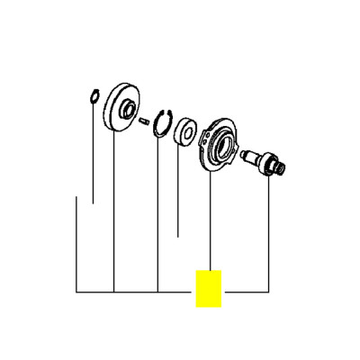 Редуктор в зборі для монтажної пили (CS 22-355/CS 24-355S) Metabo (316073370) Редуктор в зборі для монтажної пили (CS 22-355/CS 24-355S) Metabo (316073370)