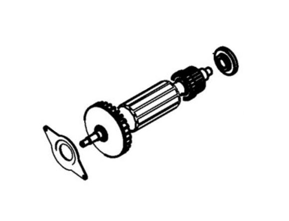Armature cpl. 230V Metabo 316066570