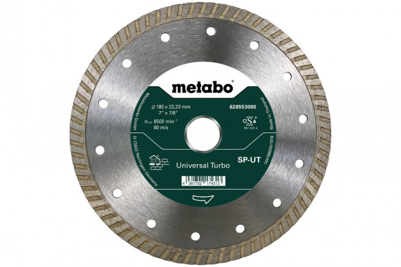 Алмазний відрізний диск Metabo 180x22,23 мм, SP-UT (628553000)