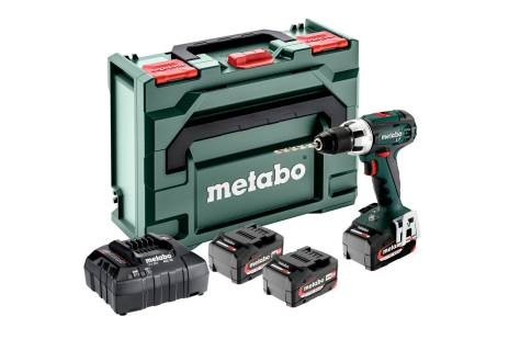 Аккумуляторный шуруповерт Metabo BS 18 LT SET (602102960)