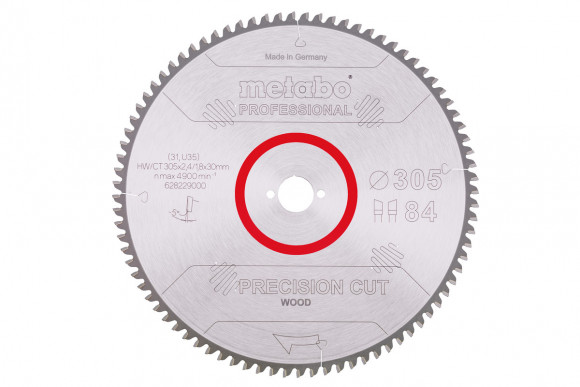 Пилковий диск Metabo Precision Cut 305 мм (628229000)