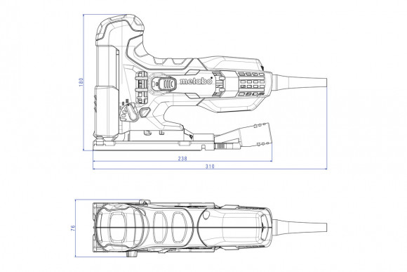 Лобзик Metabo STE 100 Quick SET (601100900) Лобзик Metabo STE 100 Quick SET (601100900)