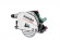 Акумуляторна занурювальна дискова пила Metabo KT 18 LTX 66 BL каркас в кейсі (601866840)