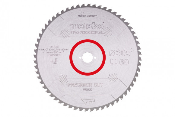 Пилковий диск Metabo Precision Cut 305 мм (628228000)