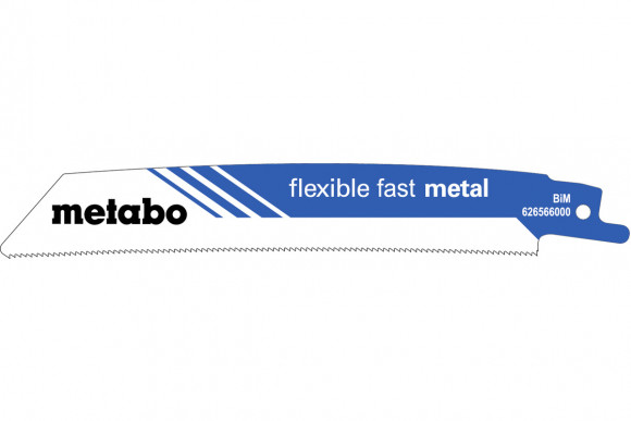 Шабельне полотно Metabo Flexible Fast Metal, 150*0,9 мм, 5 шт (626566000)