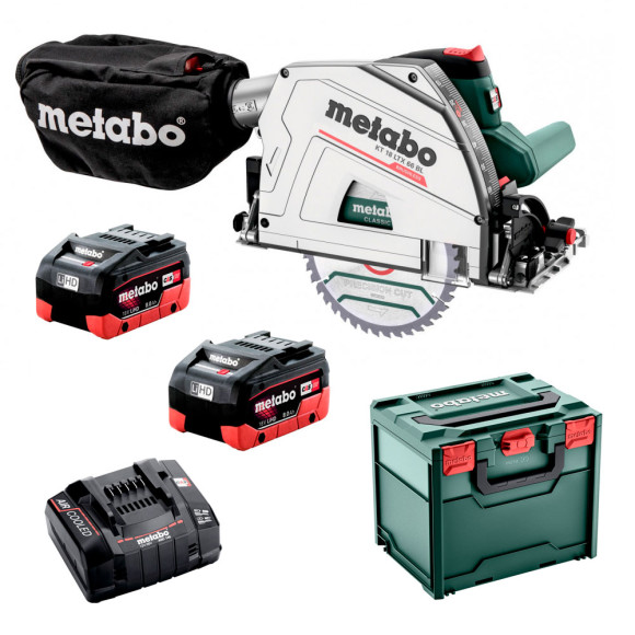 Акумуляторна занурювальна дискова пила Metabo KT 18 LTX 66 BL (601866810)