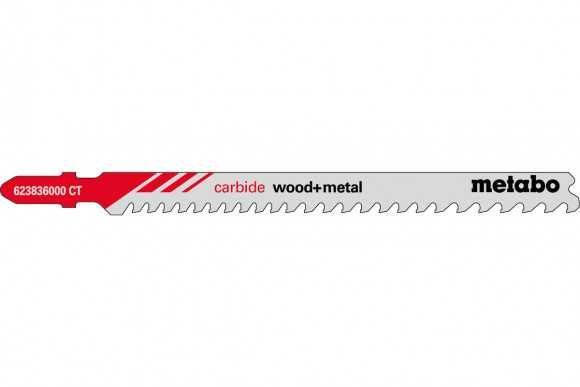 Лобзикове полотно для дерева та металу CARBIDE, T 367 XHM, 3 шт (623836000)