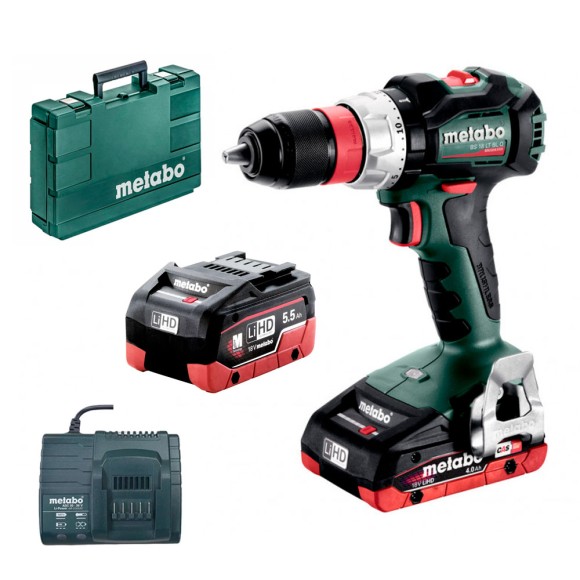 Акумуляторний шуруповерт Metabo BS 18 LT BL Quick (602334770)