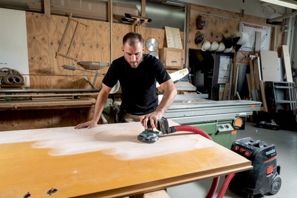 Акумуляторна ексцентрикова шліфувальна машина Metabo SXA 18 LTX 150 BL (600411850)