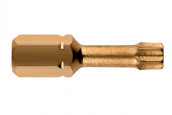 Біта з алмазним напиленням Metabo Torx TX15х25мм, 3 шт (628508000)
