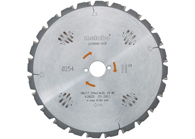 Пильний диск Metabo 210x30 HW/CT WZ 24 (628008000)