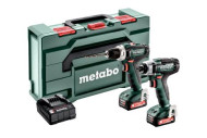 Акумуляторні інструменти в комплекті Metabo Combo Set 2.7.1 (PowerMaxx BS 12 + PowerMaxx SSD 12), 12В (685166000)