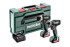 Набор аккумуляторных инструментов Metabo Combo Set 2.7.1 (PowerMaxx BS 12 + PowerMaxx SSD 12), 12В (685166000)