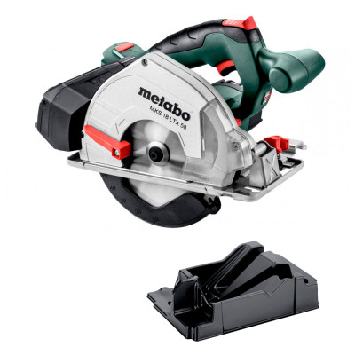 Акумуляторна дискова пила для металу Metabo MKS 18 LTX 58, каркас (600771890) Акумуляторна дискова пила для металу Metabo MKS 18 LTX 58, каркас (600771890)