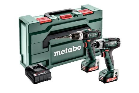 Акумуляторні інструменти в комплекті Metabo Combo Set 2.7.2 (PowerMaxx BS 12 + PowerMaxx SSD 12), 12В (685167000)