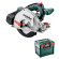 Аккумуляторная ручная дисковая пила для металла Metabo MKS 18 LTX 58, корпус (600771840)