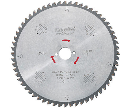 Пильний диск Metabo 305x30 HW/CT 60 WZ (628054000)