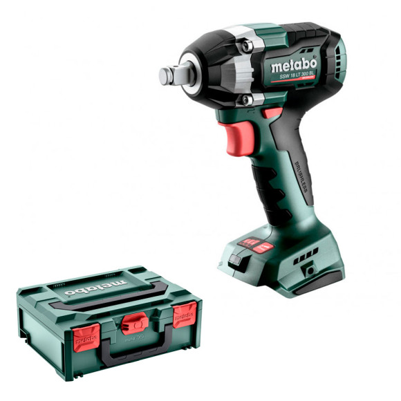 Акумуляторний ударний гайковерт Metabo SSW 18 LT 300 BL, 18В, каркас (602398840)