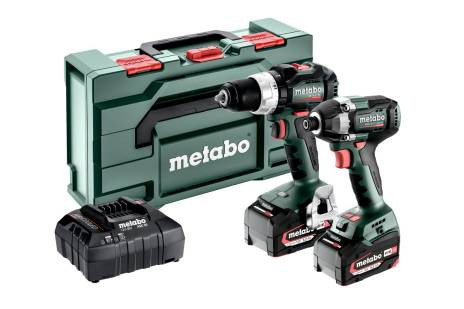 Акумуляторні інструменти в комплекті Metabo Combo Set 2.8.4 (BS 18LT BL + SSD 18LT 200 BL), 18В (685196000)