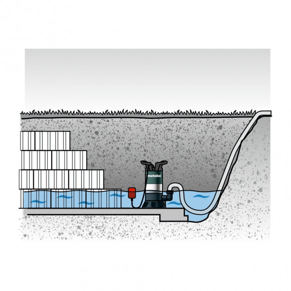 Занурювальний насос для брудної води METABO PS 7500S (0250750000)