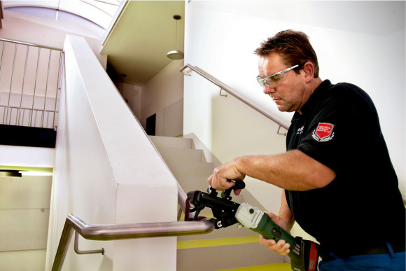 Акумуляторна стрічкова шліфувальна машина для труб Metabo RB 18 LTX 60 (600192850)